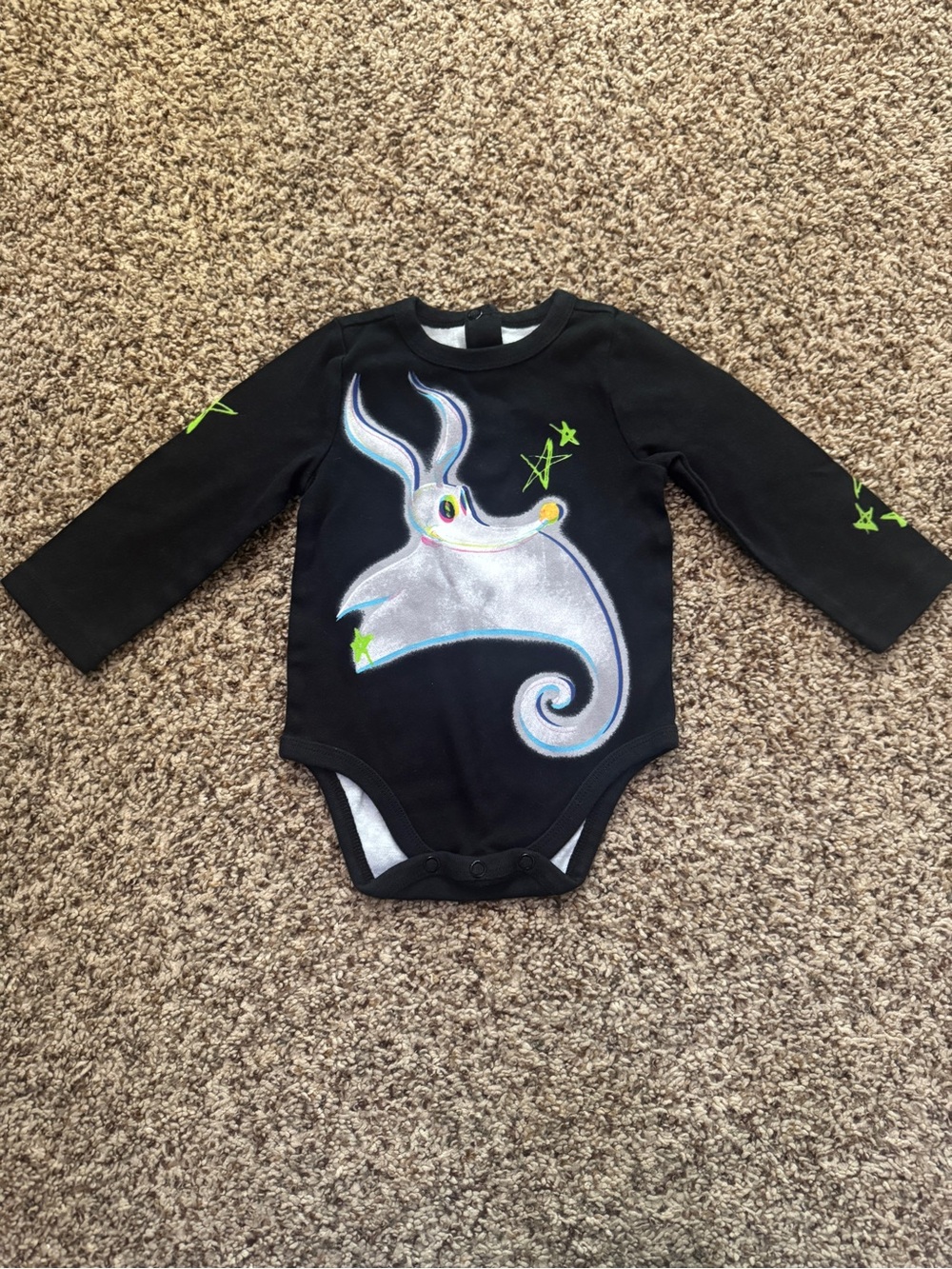 Disney Baby The Nightmare Before Christmas Zero Bodysuit